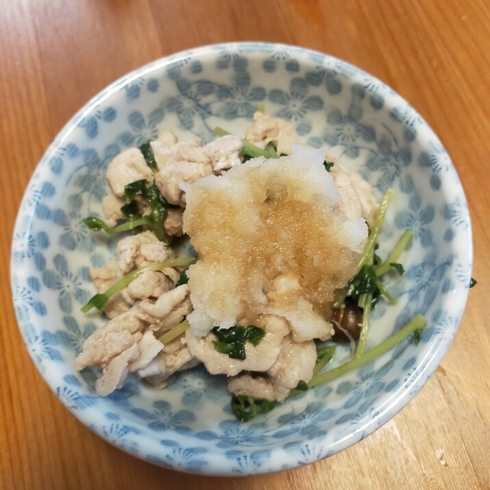 おっちゃん作 豚肉と豆苗と大根おろしポン酢 レシピ 作り方 By ながあき 楽天レシピ おっちゃん作 豚肉と豆苗と大根おろしポン酢 レシピ 作り方 By ながあき 楽天レシピ